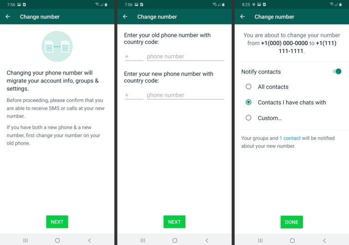 Cara memasukkan nomor telepon di whatsapp