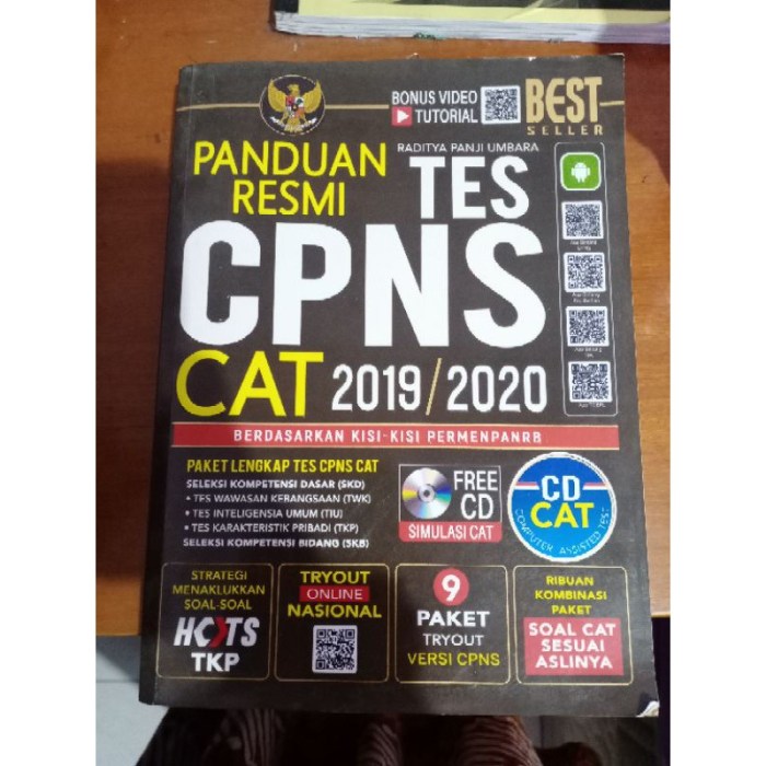 Buku soal cpns