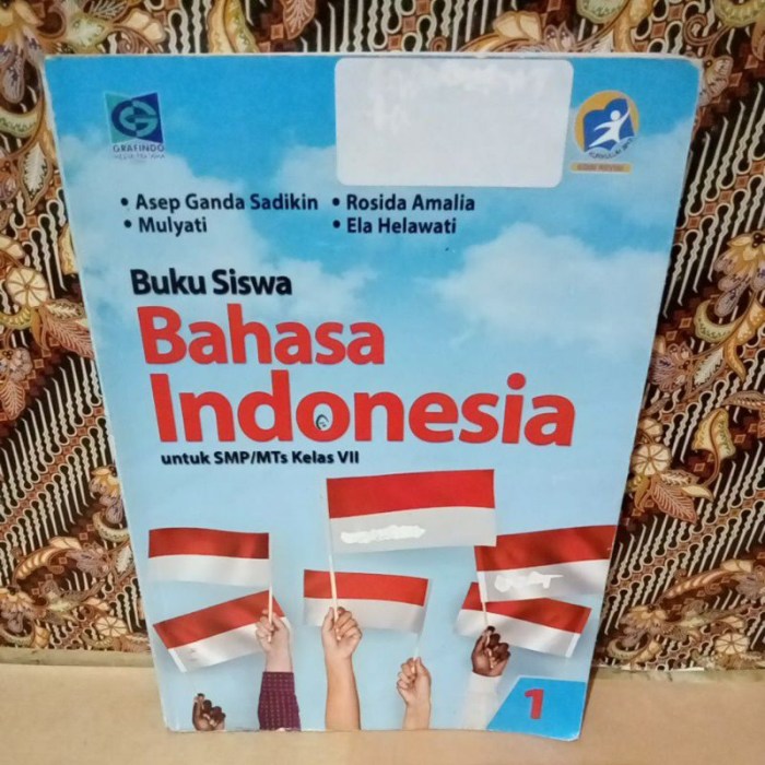 Pdf buku bahasa indonesia kelas 7