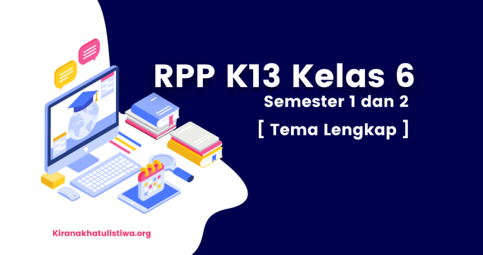 Rpp k13 kelas 6