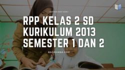 Rpp kelas 2 semester 2 kurikulum 2013 revisi 2020