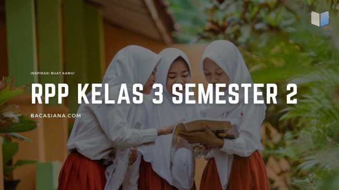 Promes kelas 3 semester 2
