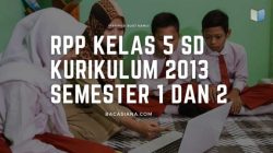 Rpp kelas 5