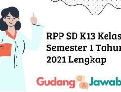 RPP Matematika Kelas 6 Semester 1 Kurikulum 2013 Revisi 2020