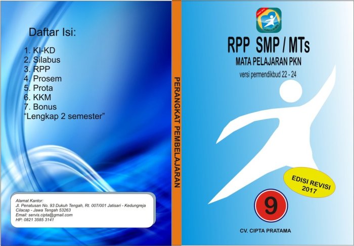 Rpp kelas 8
