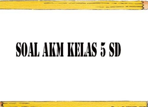 Latihan Soal AKM Kelas 5 Persiapan Ujian