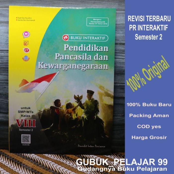 Rpp pkn kelas 8 semester 2