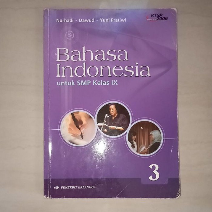 Silabus bahasa indonesia kelas 9
