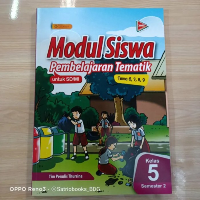 Rpp tematik kelas 5 semester 2