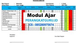 Prota dan Promes Kurikulum 2013 SD/MI Kelas 2 Revisi 2017