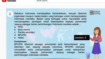 Kumpulan soal soal cpns 2021
