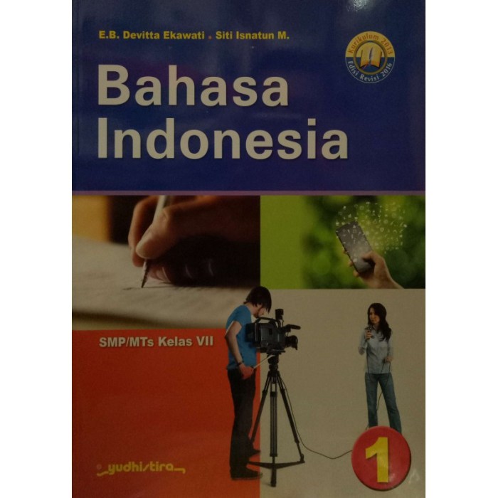 Buku kelas 7 kurikulum 2013 revisi 2016