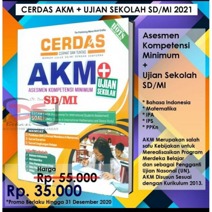 Soal akm sd kelas 6 pdf