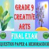 Soal Ujian Sekolah Seni Budaya Kelas 9 PDF