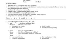 Soal uts bahasa indonesia kelas 9 semester 2 kurikulum 2013