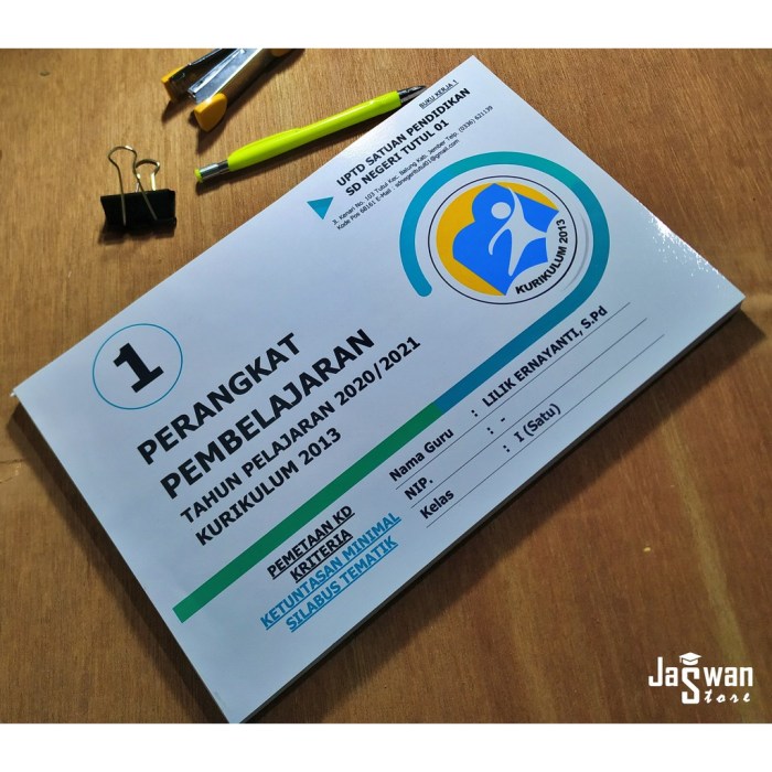 Silabus k13 kelas 1 semester 1 revisi 2018