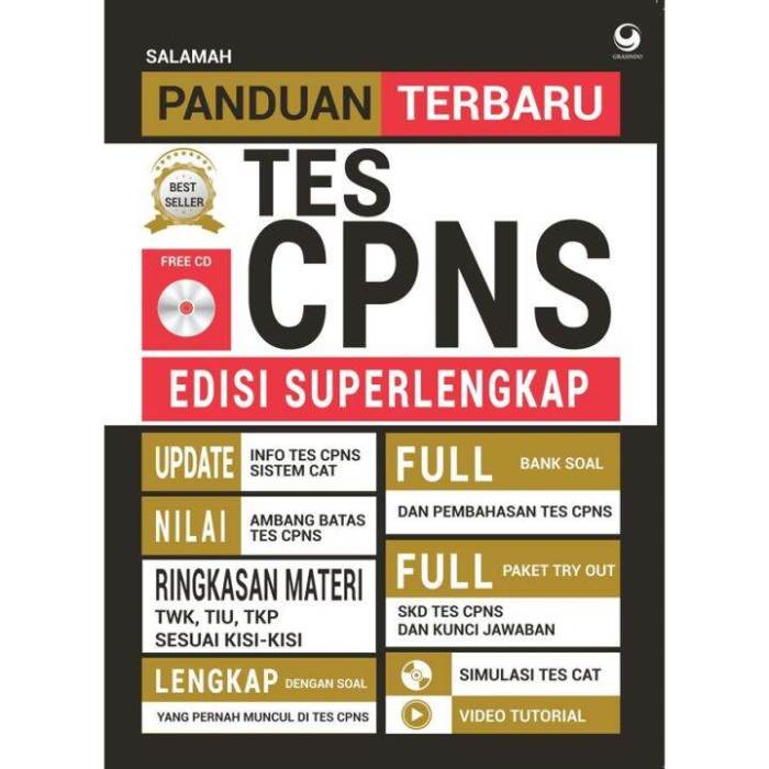 Buku kisi kisi cpns 2021