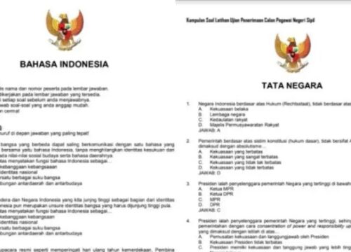 Soal Tes CPNS 2016 PDF Panduan Lengkap