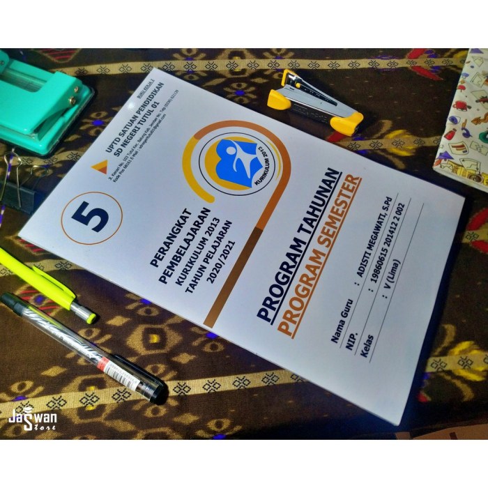 Promes kelas 5 semester 2 2022