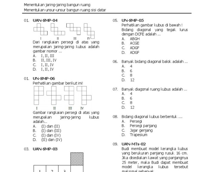 Contoh soal anbk sma