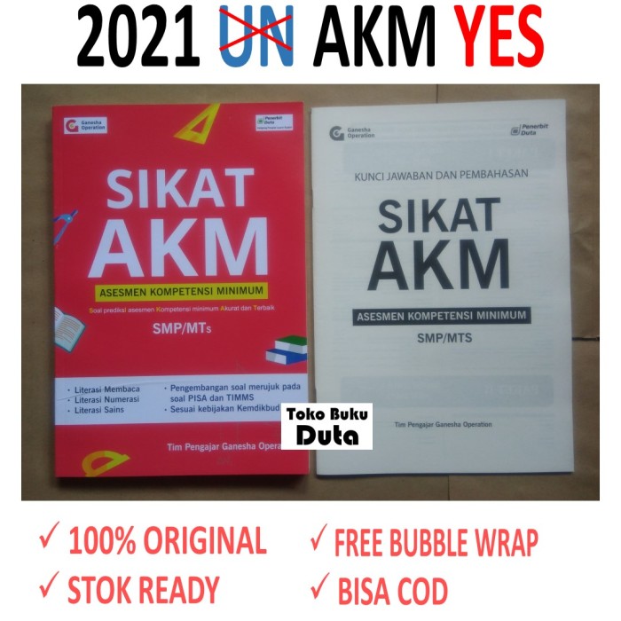 Soal ujian akm smp kelas 8