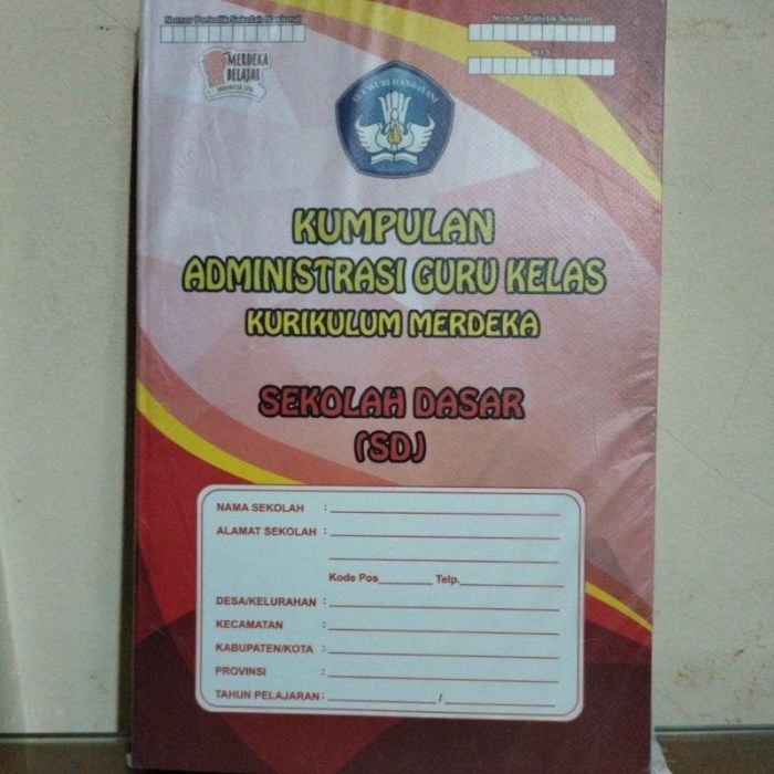 Administrasi guru smp kurikulum 2013 revisi 2018