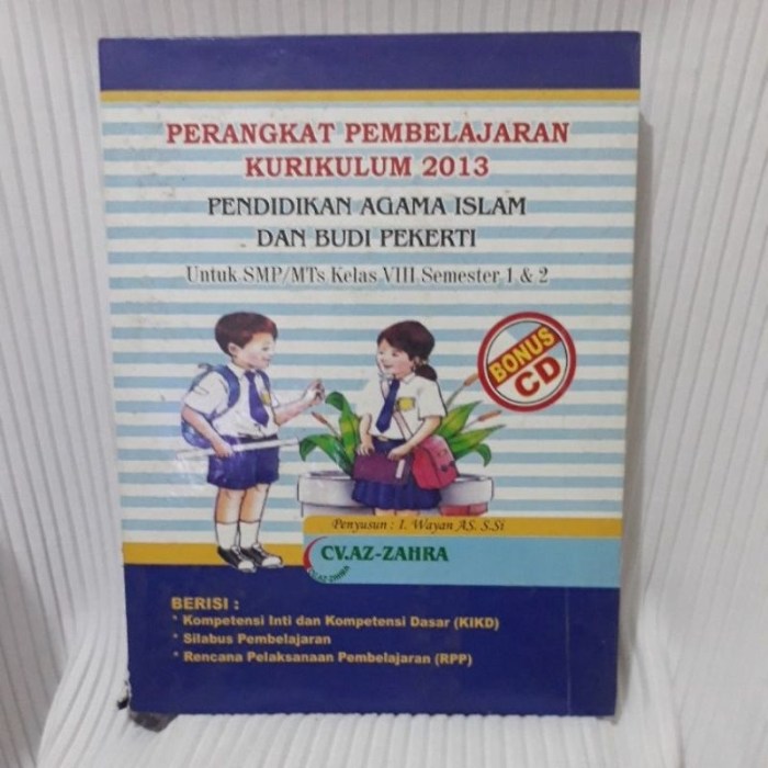 Download rpp pai kelas 8 kurikulum 2013