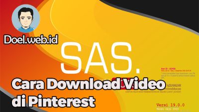 Download Aplikasi SAS 2018 Panduan Lengkap