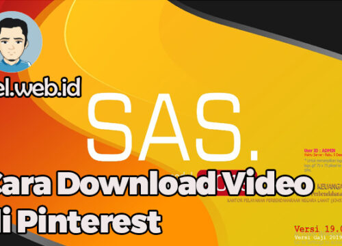 Download Aplikasi SAS 2018 Panduan Lengkap