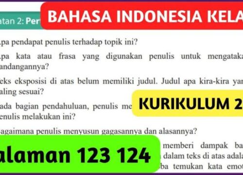 Kisi-kisi Bahasa Indonesia Kelas 9 Semester 2 K13