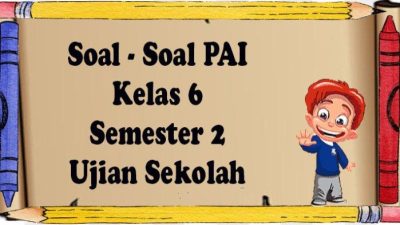 Kisi-kisi Soal PAI Kelas 6 Semester 2 2020