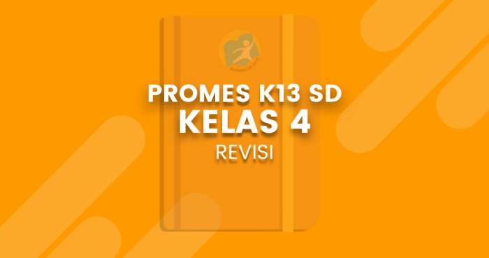 Promes kelas 4 kurikulum 2013 revisi 2016