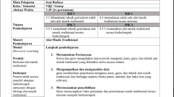 Rpp seni budaya smk kurikulum 2013 revisi 2017