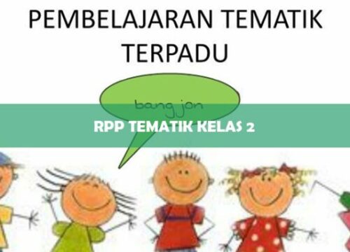 RPP Tematik Kelas 2 Semester 2 Kurikulum 2013