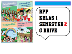 BSE Kelas 1 SD Panduan Lengkap Pembelajaran