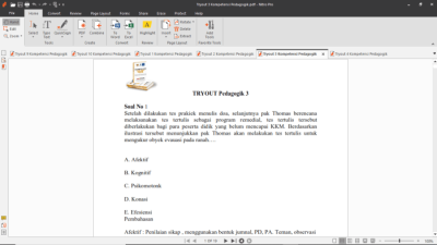 Contoh Soal PPPK 2021 PDF Panduan Lengkap