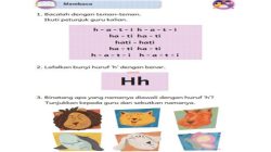 Modul bahasa indonesia kelas 1 sd