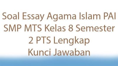 Soal ujian sekolah smp 2020 agama islam