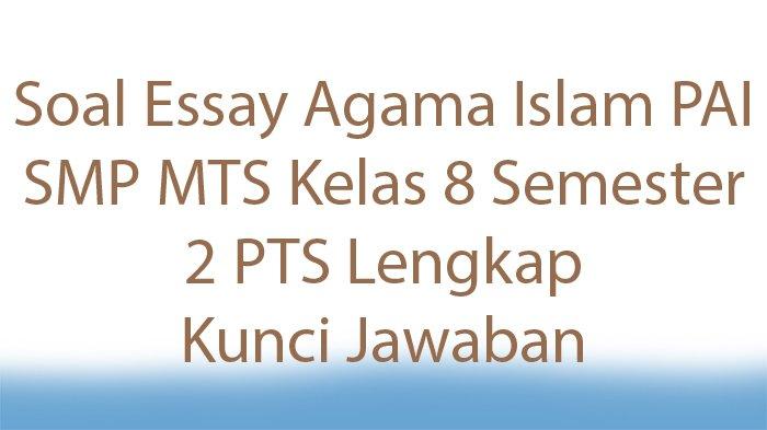 Soal ujian sekolah smp 2020 agama islam