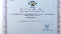 Instrumen akreditasi paud 2016