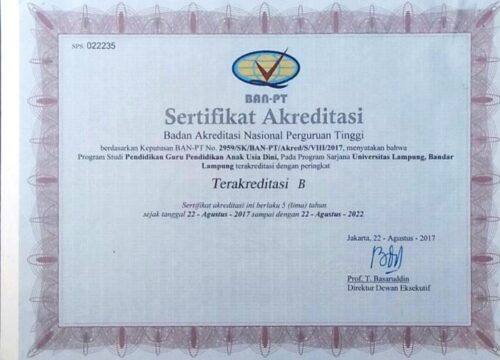 Instrumen Akreditasi PAUD 2016 Panduan Lengkap