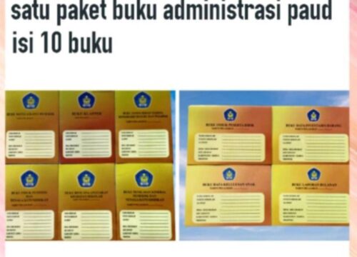 Administrasi PAUD Lengkap Sesuai Kurikulum 2013
