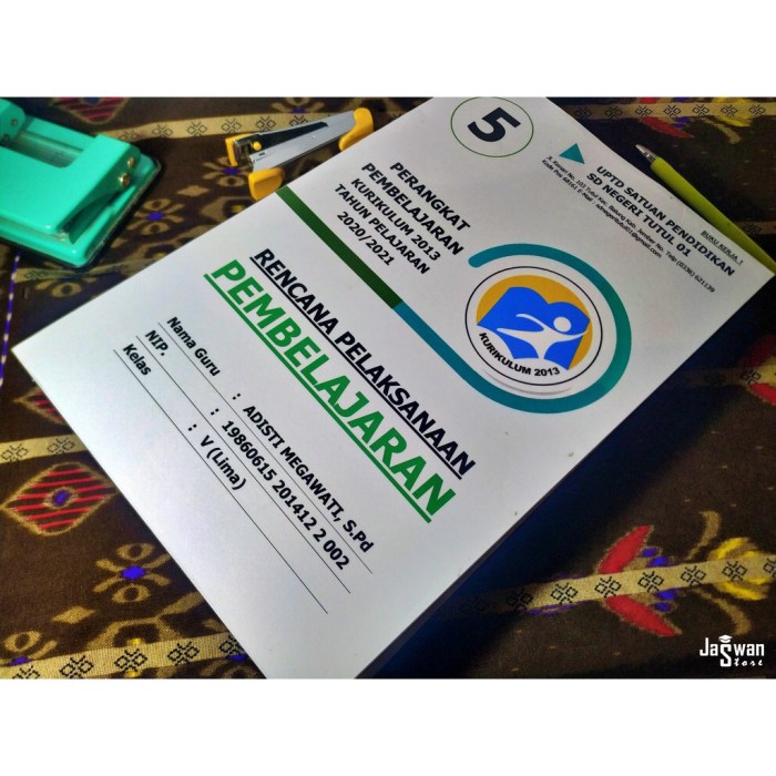 Rpp kelas 5 kurikulum 2013 revisi 2017 semester 1