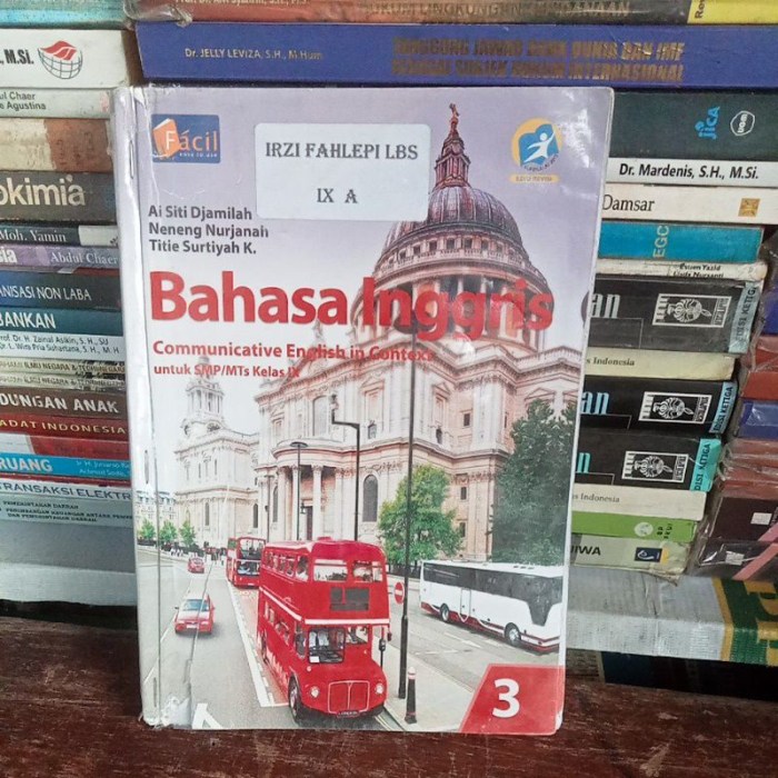 Buku bse smp kelas 9