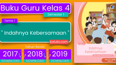 Kelas k13 revisi pelajaran siswa semua tema guru semester