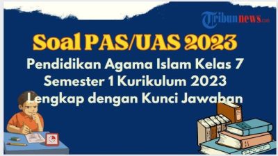 Soal smp semester kelas mts uts tp kurikulum pendidikan pts agama