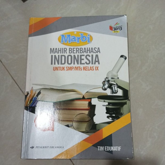Buku bahasa indonesia kelas 9 revisi 2018 pdf