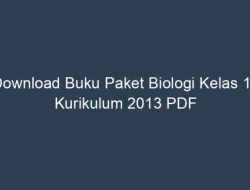 Download Buku Biologi Kelas 12 Kurikulum 2013