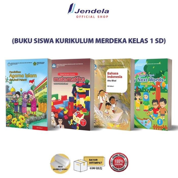 Download buku bse sd kelas 1