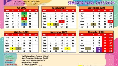 Promes paud semester 1